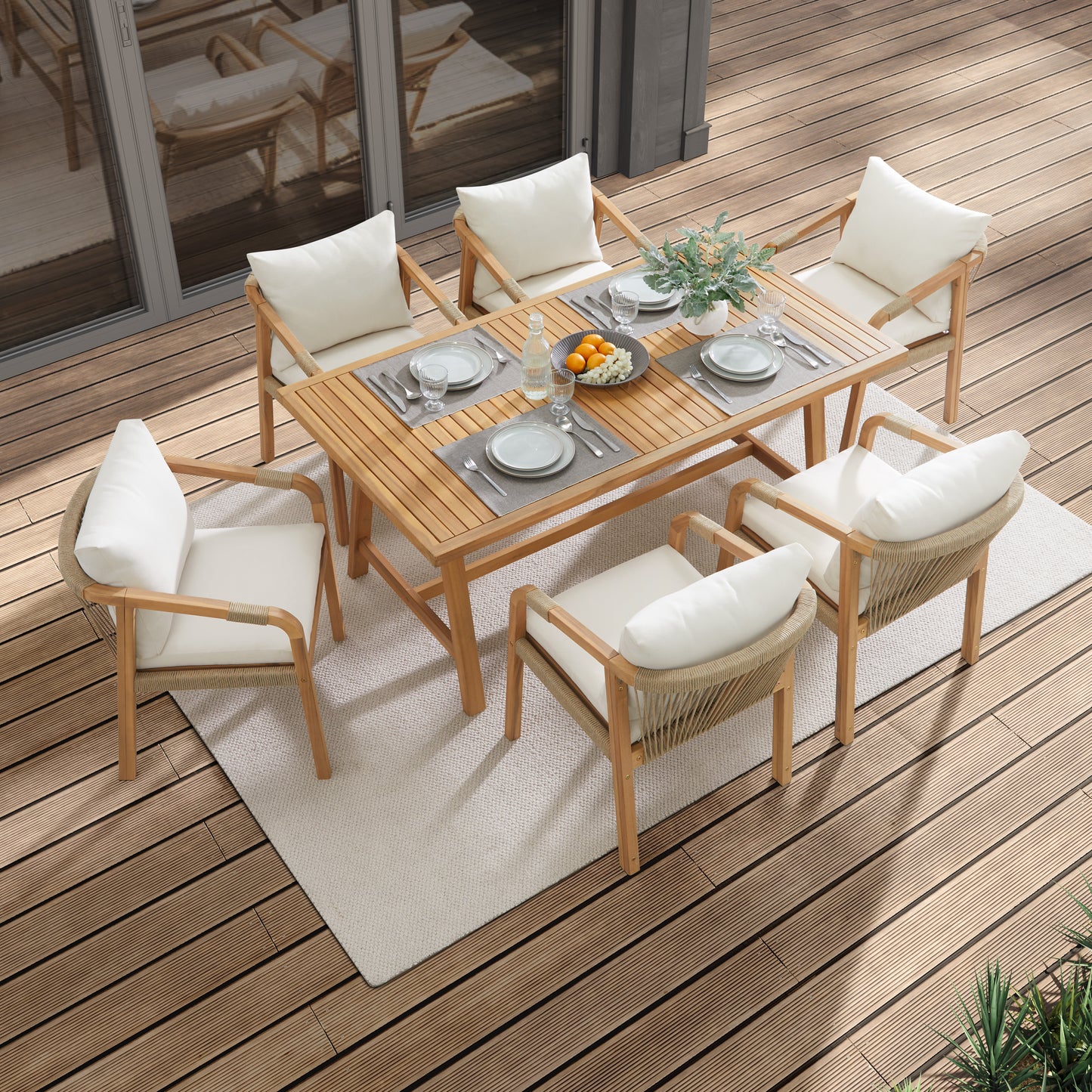 Adele 6-Seat Dining Set