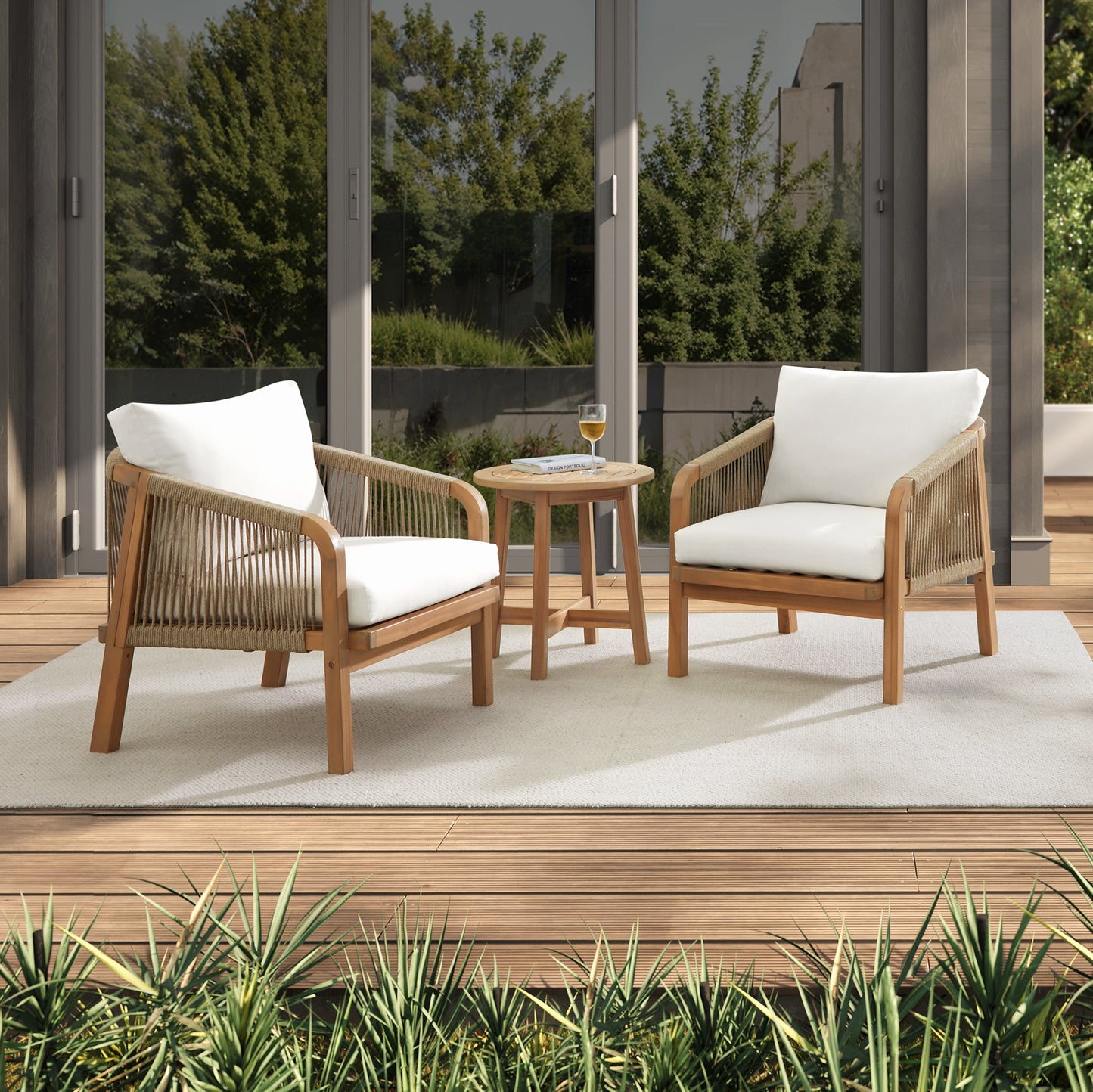 Adele 3-Piece Chat Set