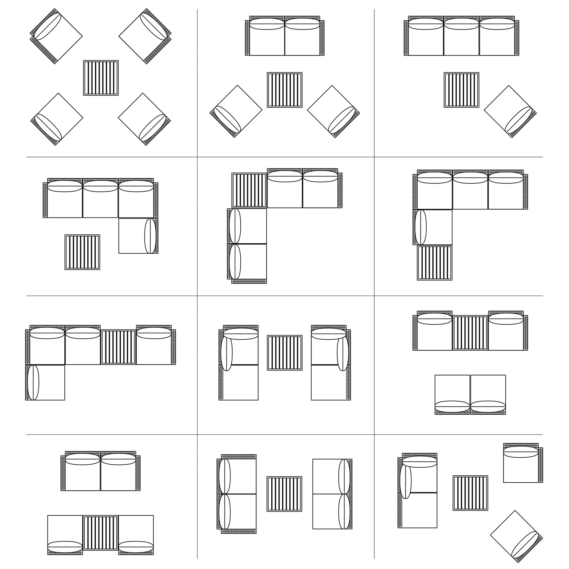 Configure Your Outdoor Lounge from One Seat to Full Sectional